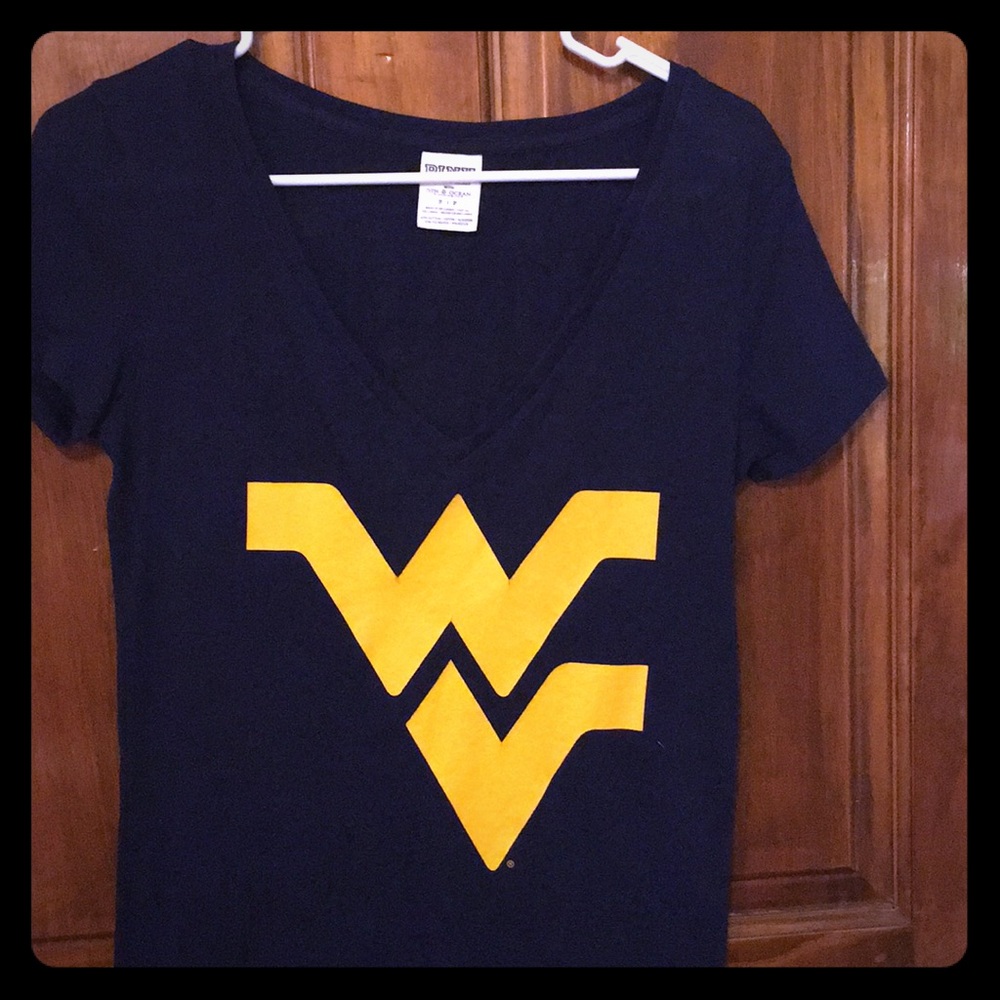 WVU pink shirt